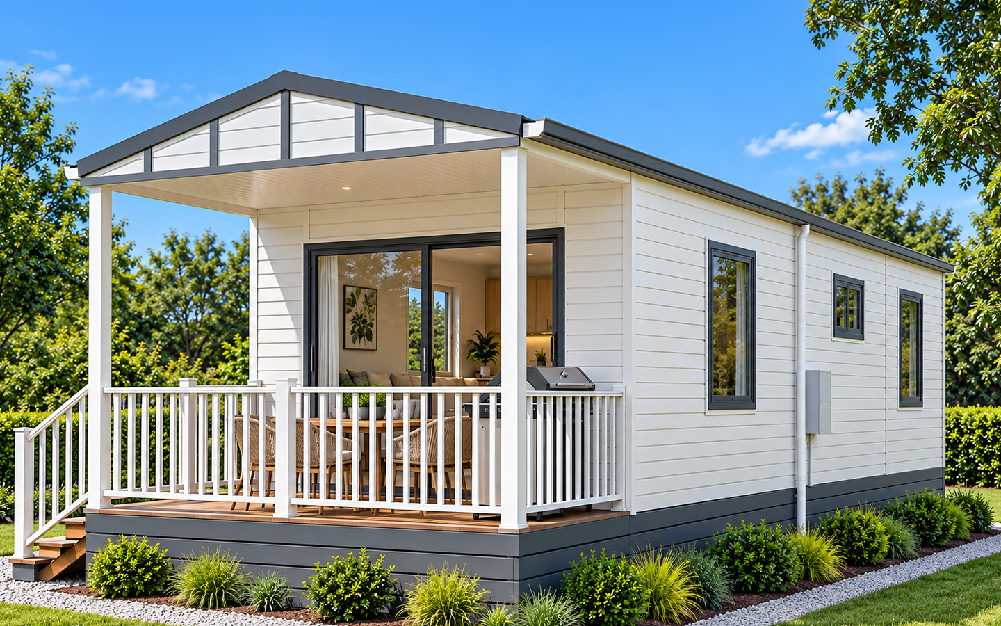 Galaxy 40 modular home exterior