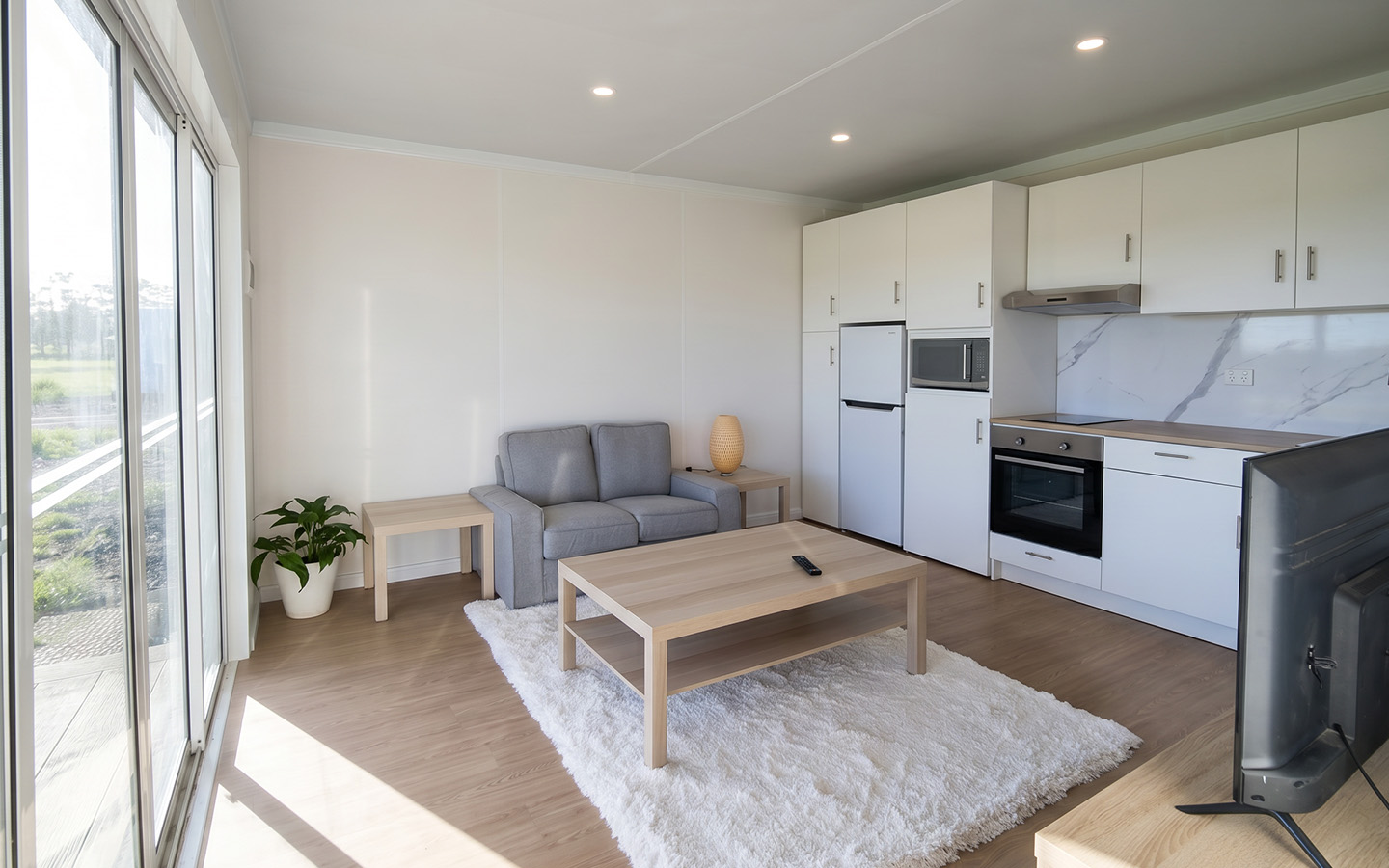 11m x 3.7m modular granny flat exterior