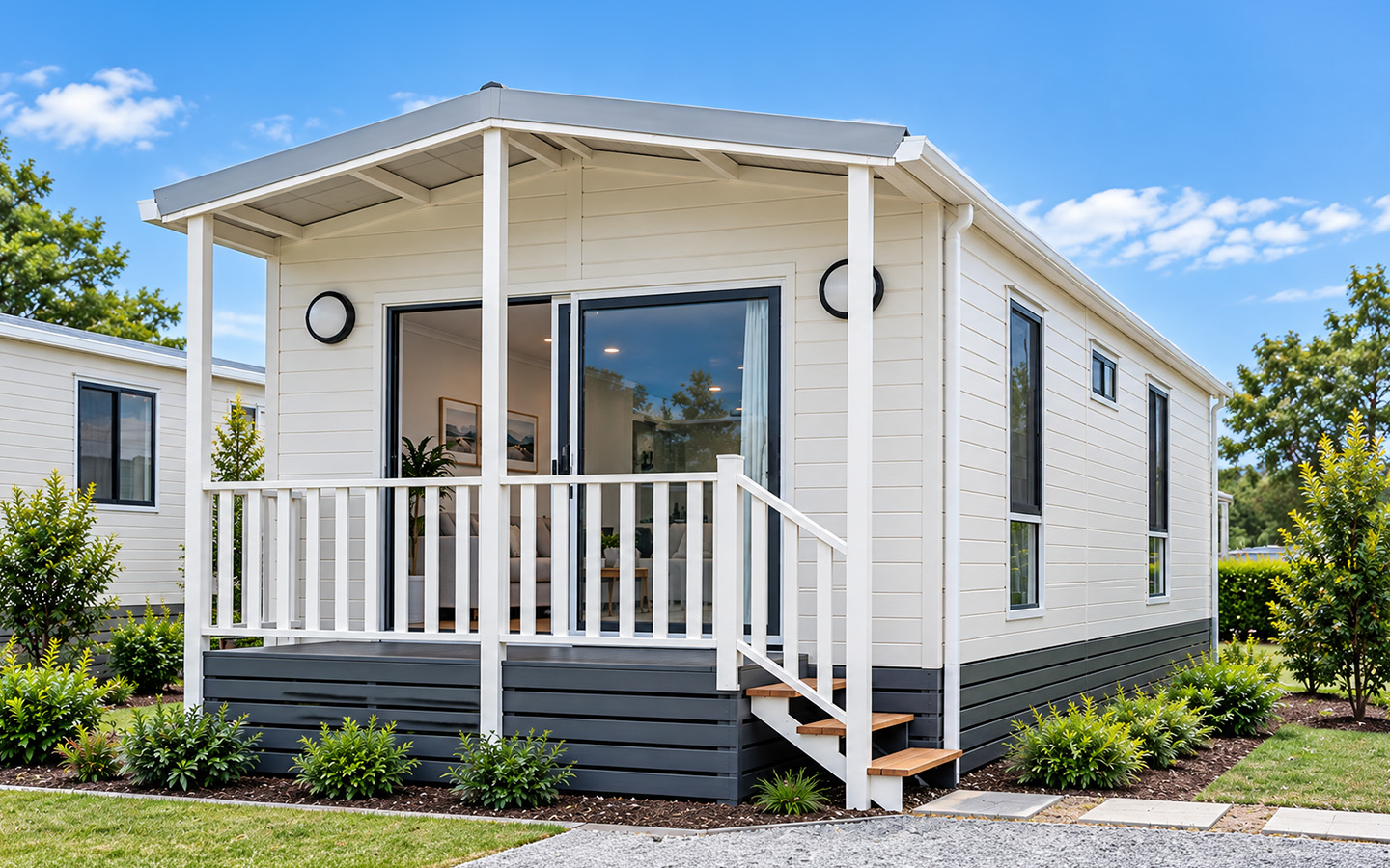 River View 37 modular home exterior