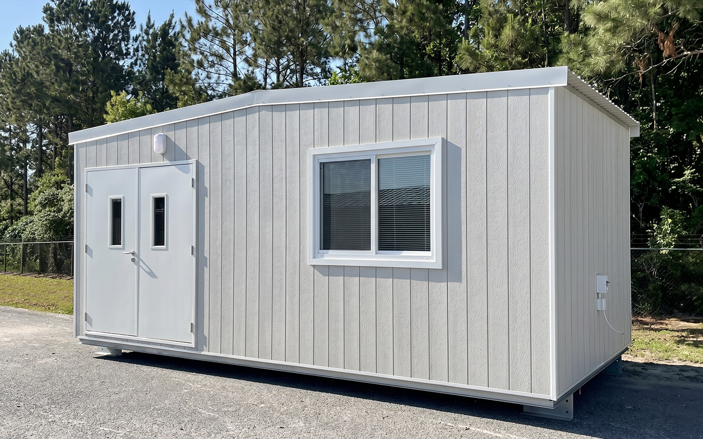6m x 3m modular site office exterior